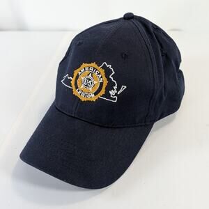 American Legion Virginia All In 2014 US Adjustable Strapback Cap Hat Blue